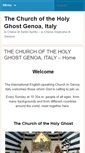 Mobile Screenshot of anglicanchurchgenoa.org